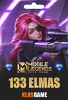 Mobile Legends: Bang Bang - 133 Elmas